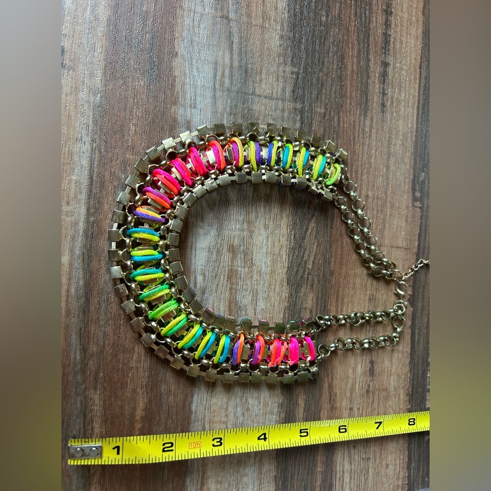 Colorful Statement Necklace - Picture 8 of 8
